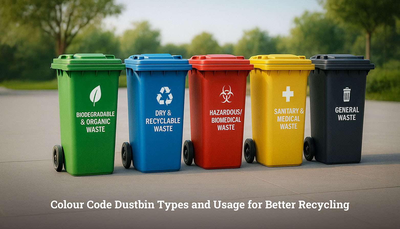 Colour-Coded-Dustbins