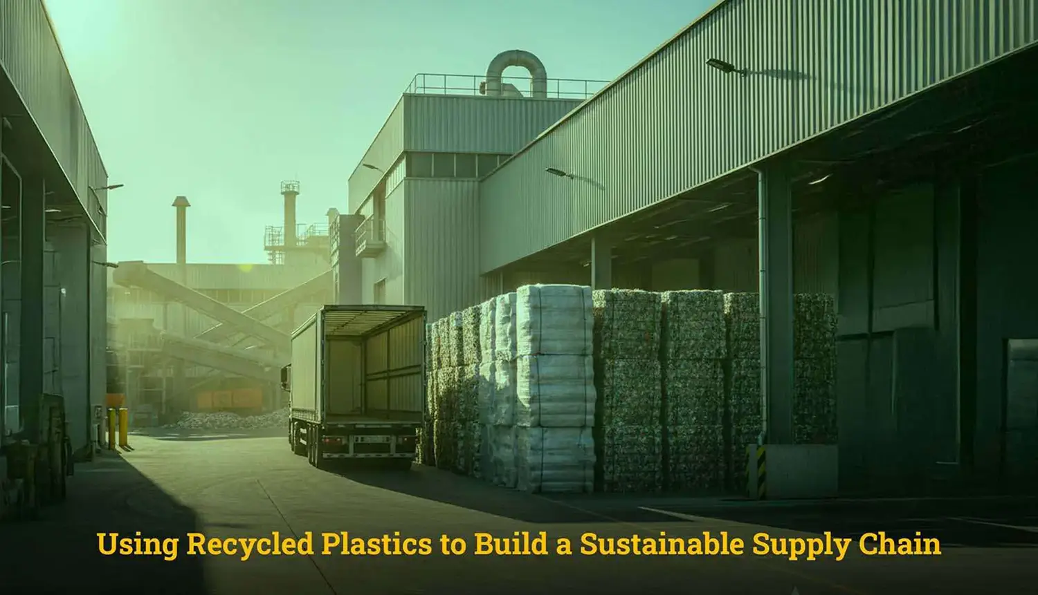 Recycled Plastics to Build a Sustainable Supply Chain