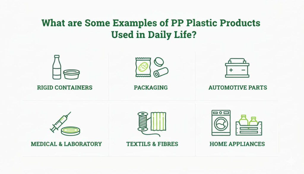 Examples of PP Plastic Products