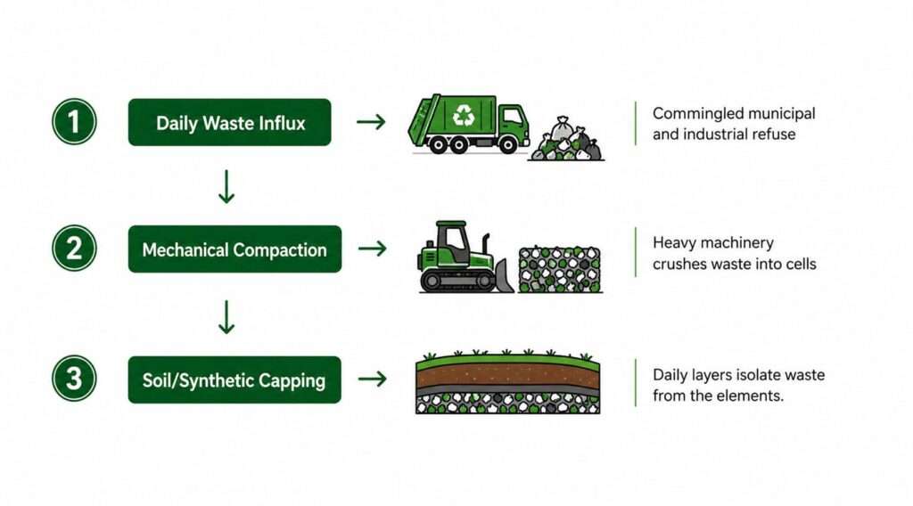 What is Landfill in Waste Management