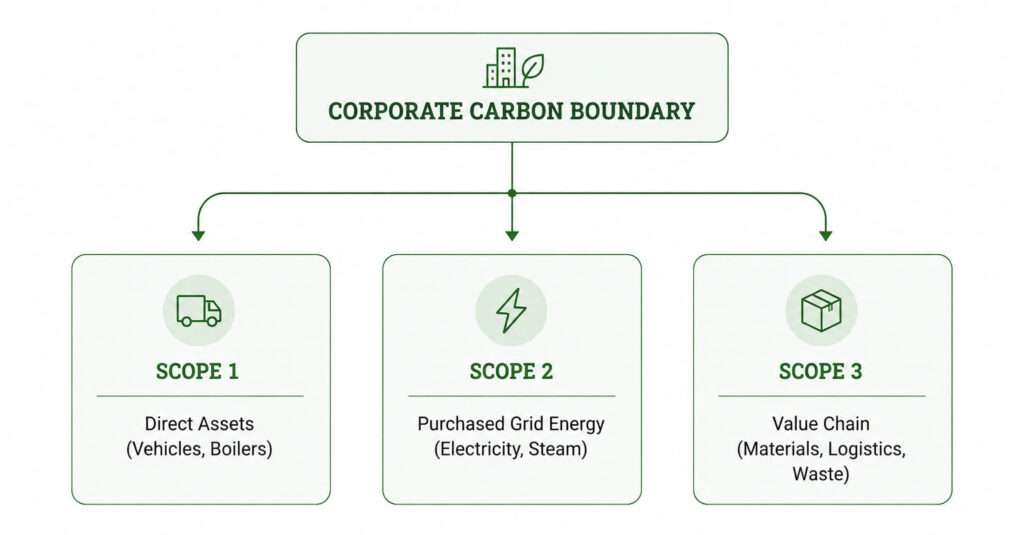 Corporate Carbon Boundary